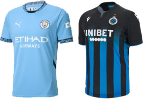 Man City v Club Brugge UEFA Europa League 2024-25