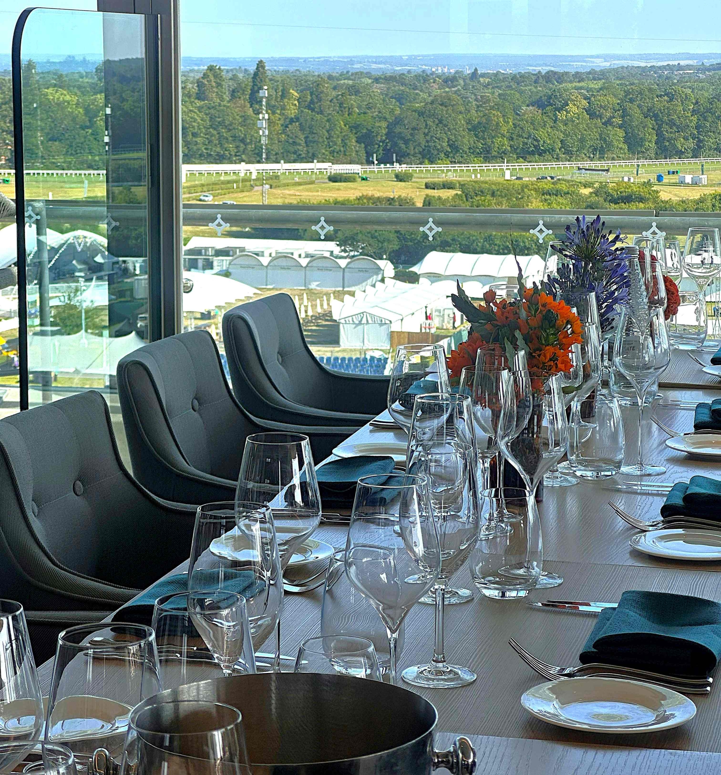 Ascot On 5 Restaurant Hospitality Window View