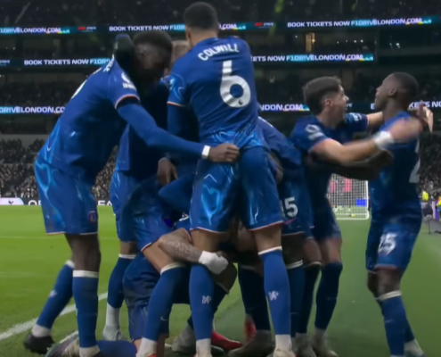Chelsea goal vs Spurs