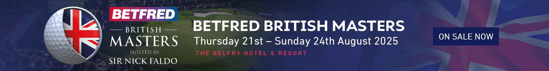 British Masters Hospitality – 72 Lounge Package 2025