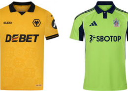 Wolves v Fulham 2025-26 Kits
