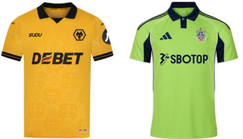 Wolves v Fulham 2025-26 Kits