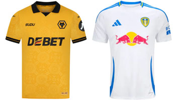 Wolves v Leeds United 2025-26 Kits