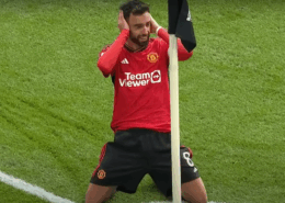 Bruno Fernandes 2024 FA Cup Semi Final