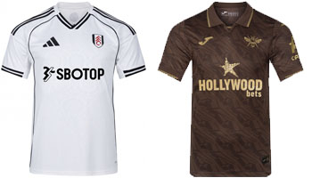 Fulham v Brentford 2025-26 Kits