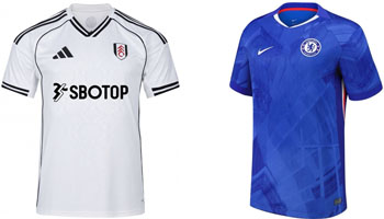 Fulham v Chelsea 2025-26 Kits