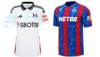 Fulham v Crystal Palace 2025-26 Kits