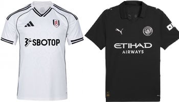 Fulham v Man City 2025-26 Kits