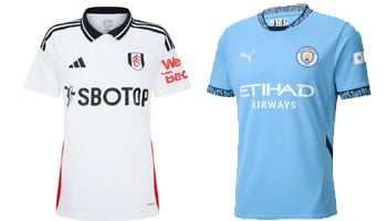 Fulham v Man City 2025-26 Kits