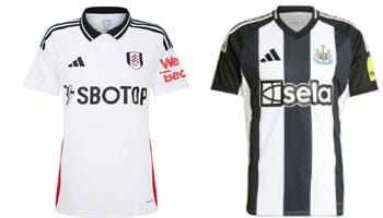 Fulham v Newcastle 2025-26 Kits