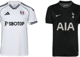 Fulham v Spurs 2025-26 Kits