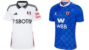 Fulham v Sunderland 2025-26 Kits