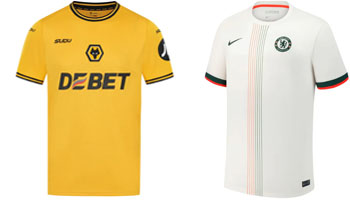 Wolves v Chelsea 2025-26 Kits