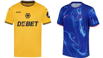 Wolves v Chelsea 2025-26 Kits