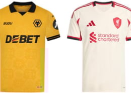 Wolves v Liverpool 2025-26 Kits