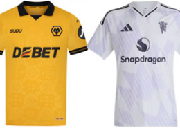 Wolves v Manchester United 2025-26 Kits