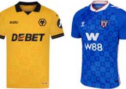 Wolves v Sunderland 2025-26 Kits
