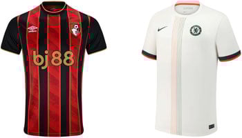 Bournemouth v Chelsea 2025-26 Kits