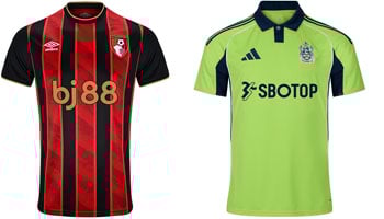 Bournemouth v Fulham 2025-26 Kits