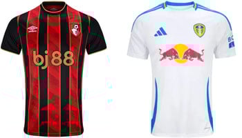 Bournemouth v Leeds United 2025-26 Kits