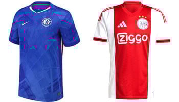 Chelsea vs Ajax 2025-26 Kits