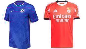 Chelsea vs Benfica 2025-26 Kits