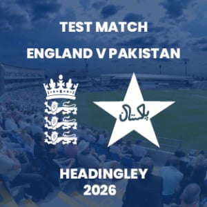 England v Pakistan Hospitality – Test Match 2026 – Headingley Stadium Packages