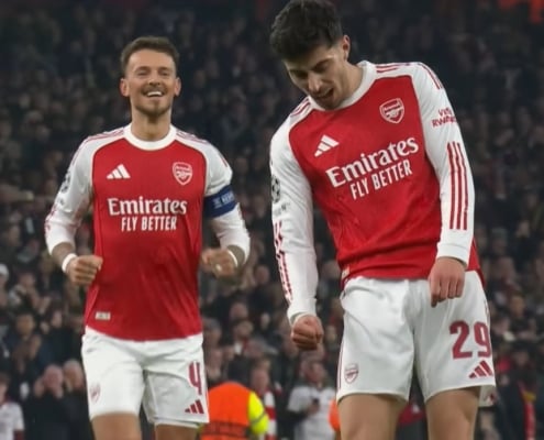 Arsenal UEFA Champions League League Phase Matchday 8