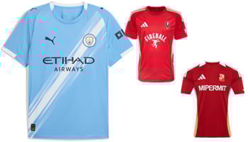 Manchester City vs. Salford City or Swindon Town FA Cup 2025-26 Kits