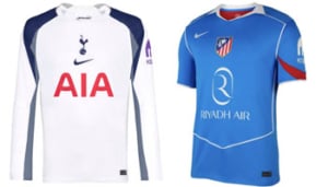 Spurs v Atletico Madrid Champions League 2025-26 Kits