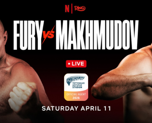 Tyson Fury at Tottenham Hotspur