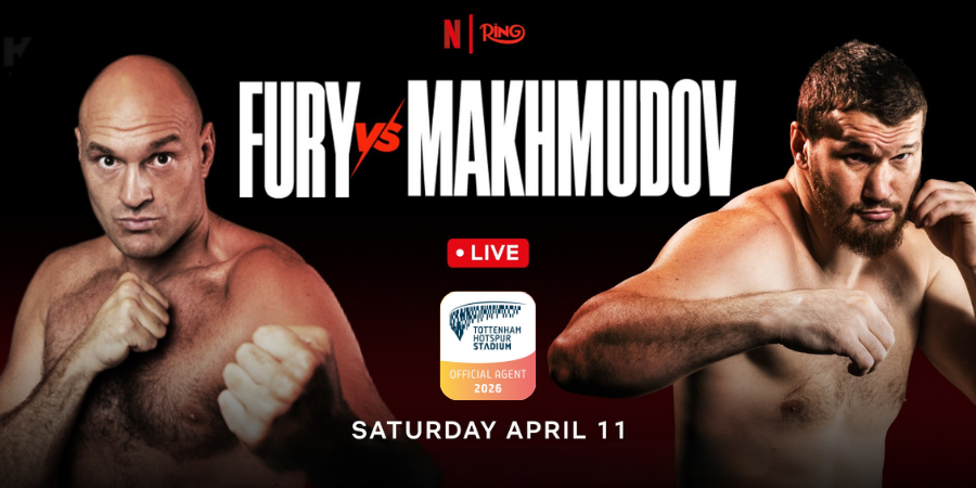 Tyson Fury at Tottenham Hotspur