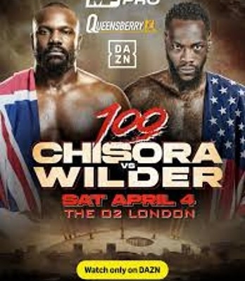 Deontay Wilder vs Derek Chisora Hospitality VIP Tickets