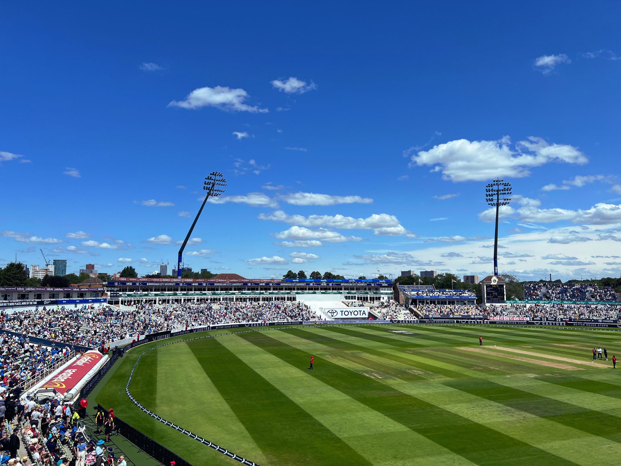 Edgbaston Cricket Ground - Mason Crane Article