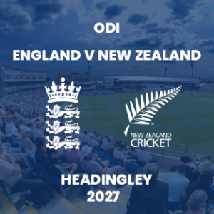 England v New Zealand ODI Hospitality – Headingley 2027